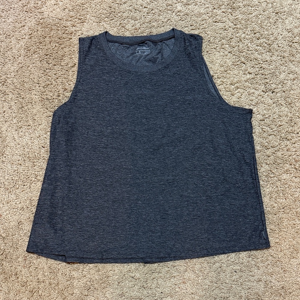 Eddie Bauer Women's Charcoal Muscle Tee